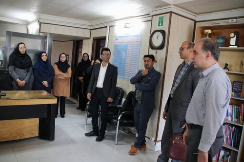 بازدید میدانی همکاران دانشگاه از دانشکده بهداشت و EDC دانشگاه علوم پزشکی خراسان شمالی