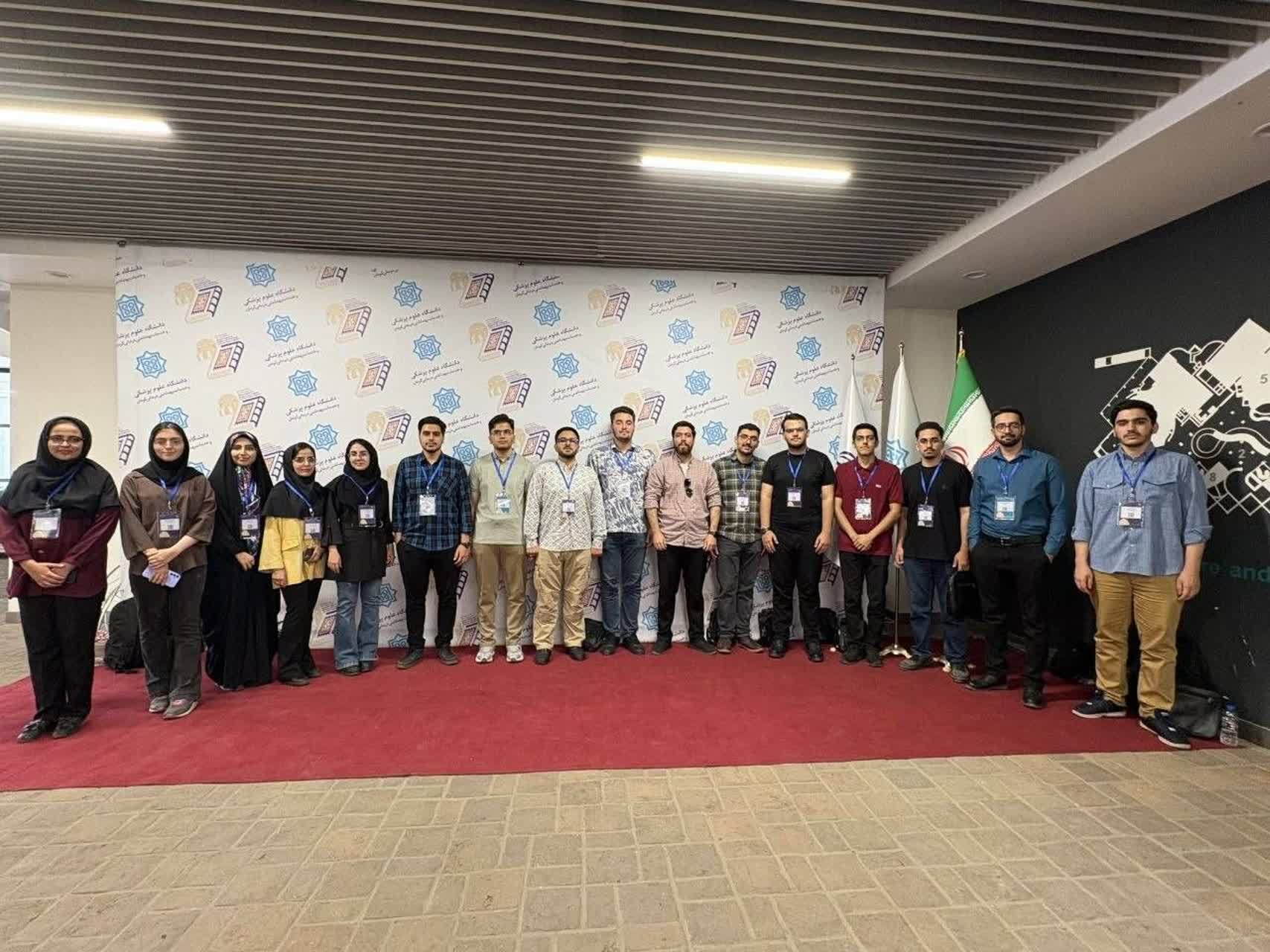 حضور درخشان دانشجویان علوم پزشکی سبزوار در ۲۷ امین کنگره ملی و سیزدهمین کنگره بین المللی پژوهش و فناوری دانشجویان علوم پزشکی کشور