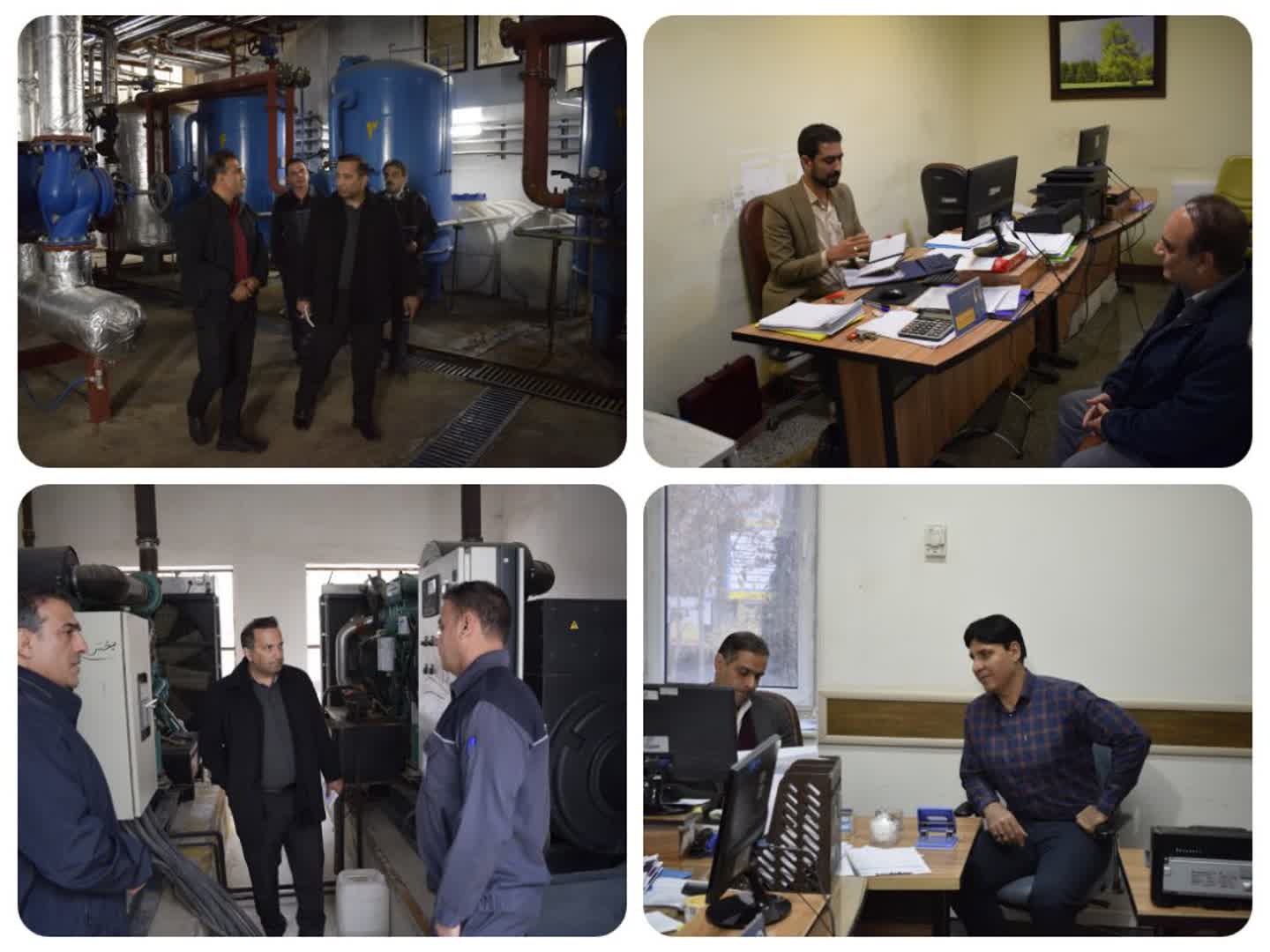 بازدید تیم پایش حوزه پشتیبانی وزارت بهداشت، درمان و آموزش پزشکی از مرکز آموزشی و درمانی حشمتیه