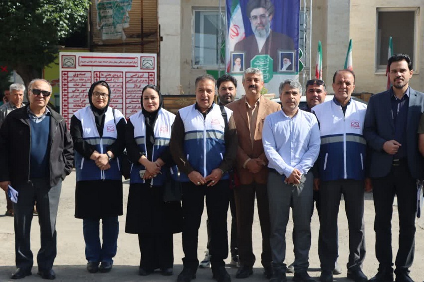 ارائه بیش از ۷۰۰ خدمت رایگان در اردوی جهادی تخصصی بیمارستان امداد شهید بهشتی در خوشاب