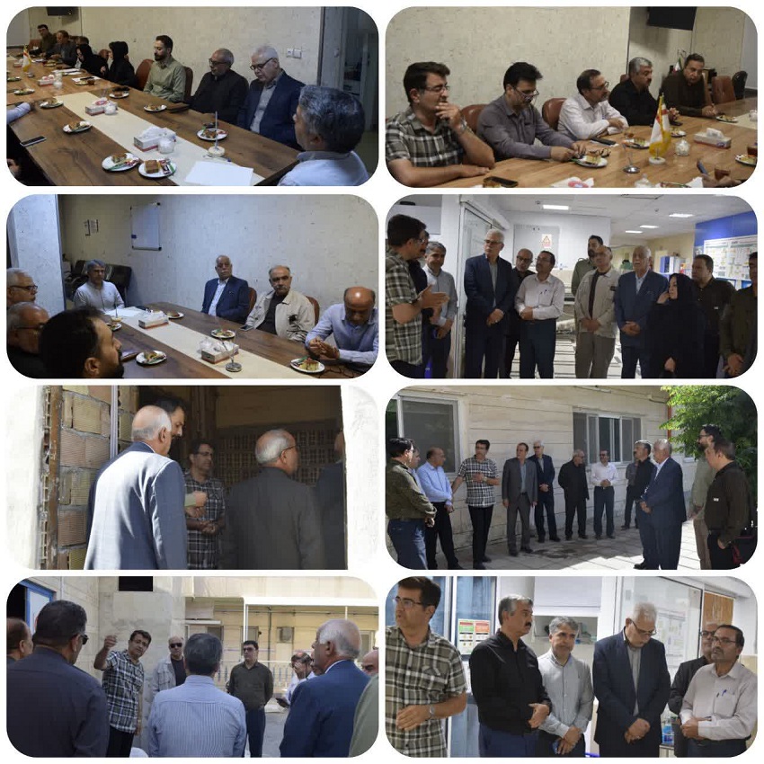 نشست هیات مدیره مجمع خیرین سلامت سبزوار در مرکز آموزشی درمانی امداد شهید دکتر بهشتی 