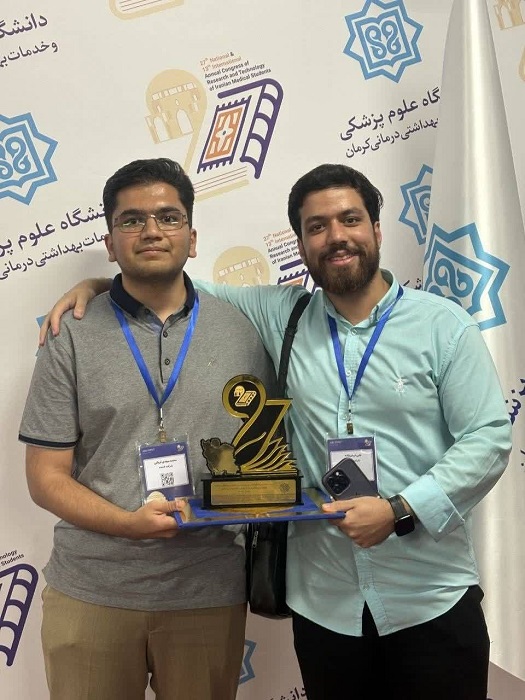افتخار آفرینی دانشجویان علوم پزشکی سبزوار در بخش پوستر و استارتاپ ۲۷ امین کنگره ملی و سیزدهمین کنگره بین المللی پژوهش و فناوری دانشجویان علوم پزشکی کشور