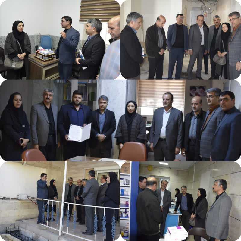 بازدید معاون درمان دانشگاه از بیمارستان امداد شهید بهشتی و بررسی طرح‌های توسعه‌ای جاری و آتی